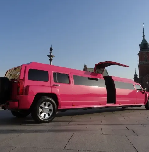 Warszawa RÓŻOWY HUMMER Warszawa RÓŻOWY HUMMER